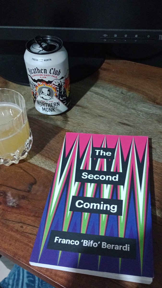 Grumpy_Rachid's tweet photo. Saturday night beer and book! 📚🍺
"If our world is dead, then the space is open for another to appear..." https://t.co/c0ELcDgVkp