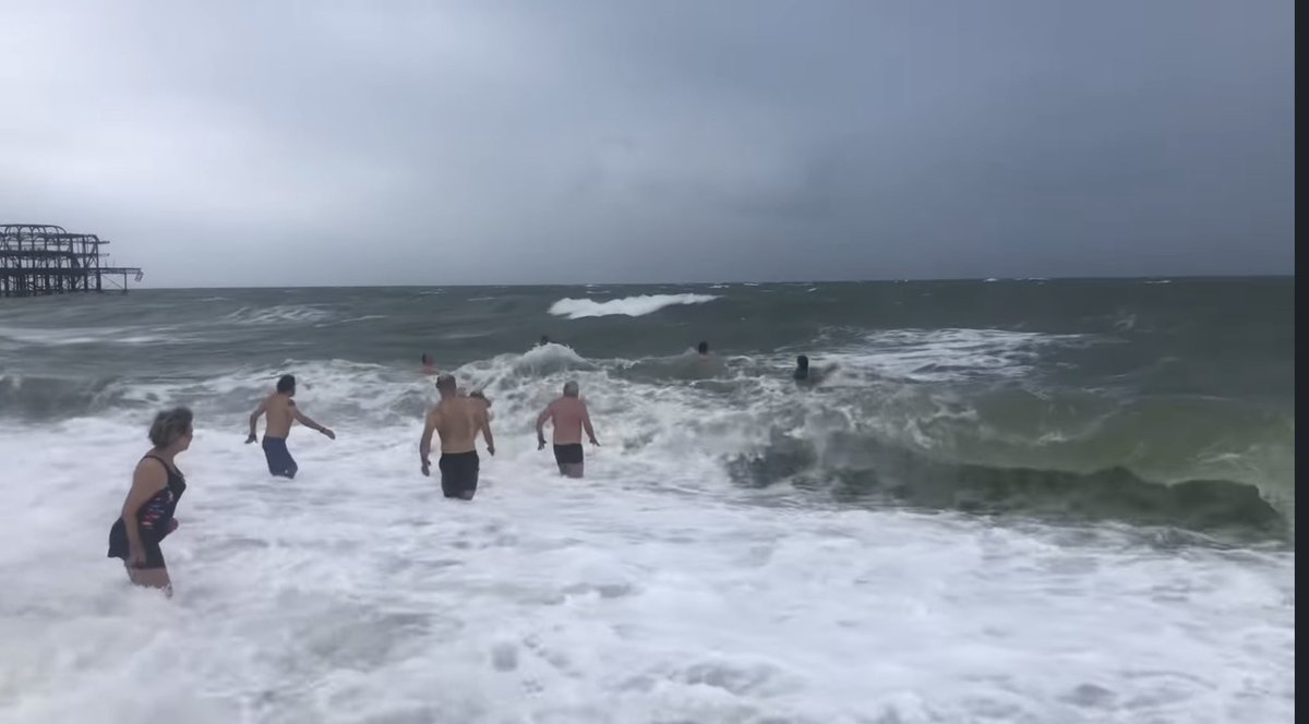 Don’t usually post too much water safety advice on this account because I know our audience are careful peeps, but just in case- please don’t be tempted to go for a swim in the sea tomorrow-because it looks like this and quite unsafe 👇🏾. Please and thanks 💖