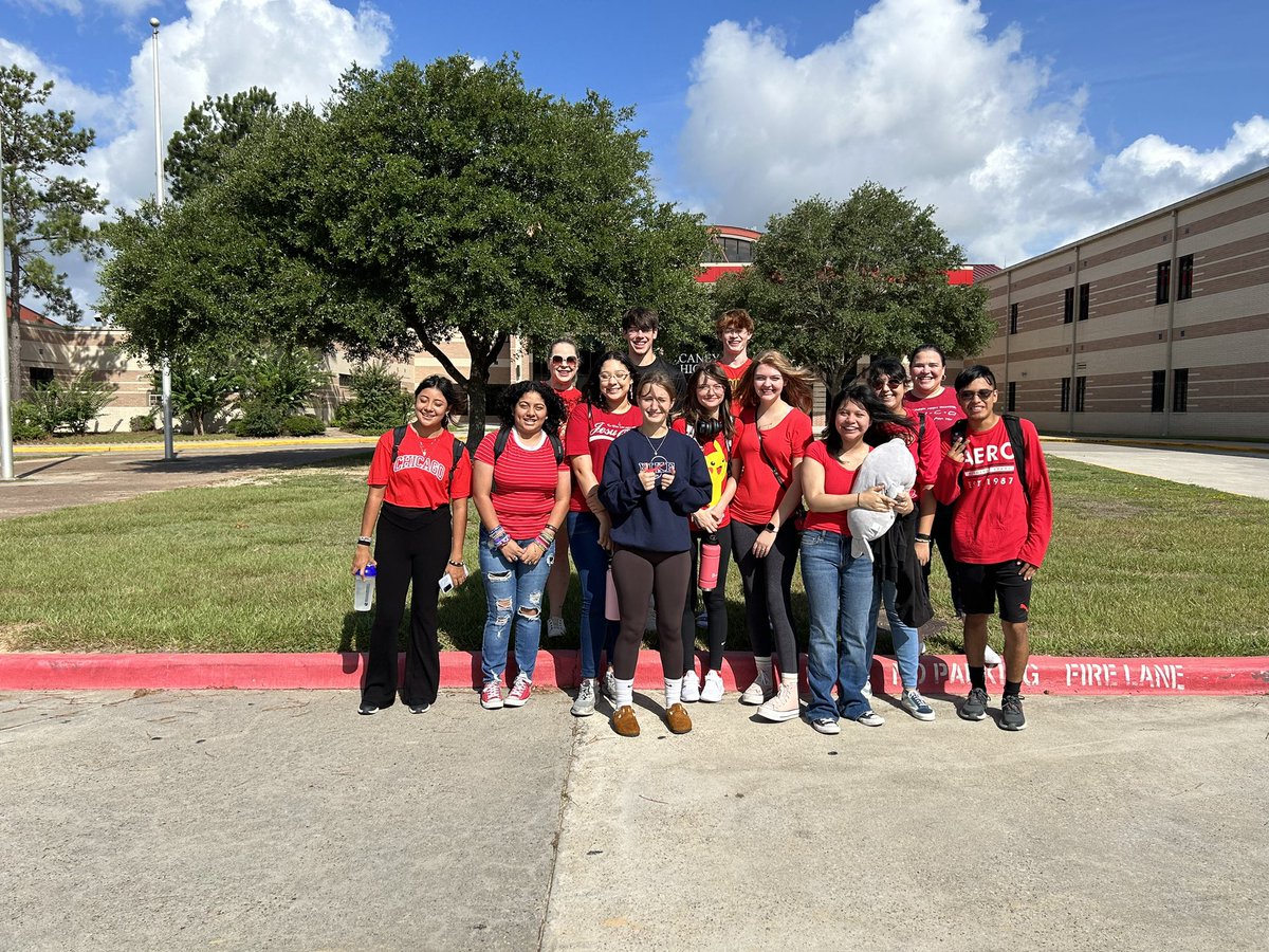 CaneyCreekStuCo's tweet photo. What an amazing week of leadership training at Sam Houston State University! We are ready to BE the change! #shsuslw23 @TASC_StuCo @tasc_d713 @CaneyCreekHS https://t.co/W7aKueM5Nj