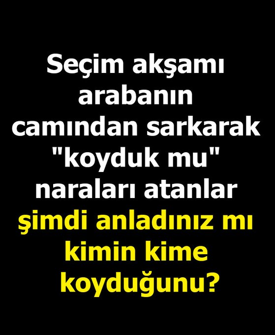 Koyduk mu diyenler online mı?

#benzin
Pompaya Ohaaaa Akaryakıtta ÖTV