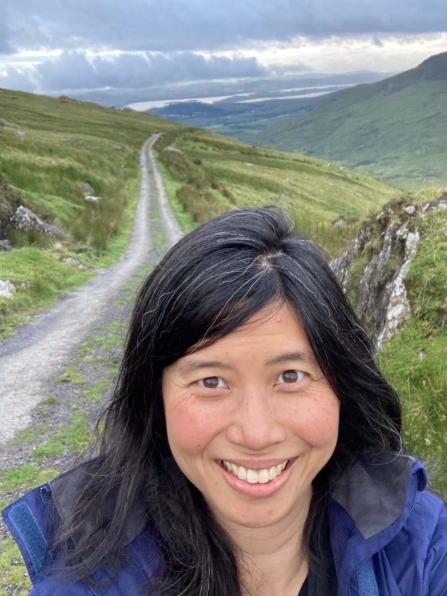 Hello Priest’s Leap 👋 With Bantry Bay in the background, headed towards the border of Co. Cork &amp; Co. Kerry ☘️ #travel #Ireland #WCLF2023 #authorlife