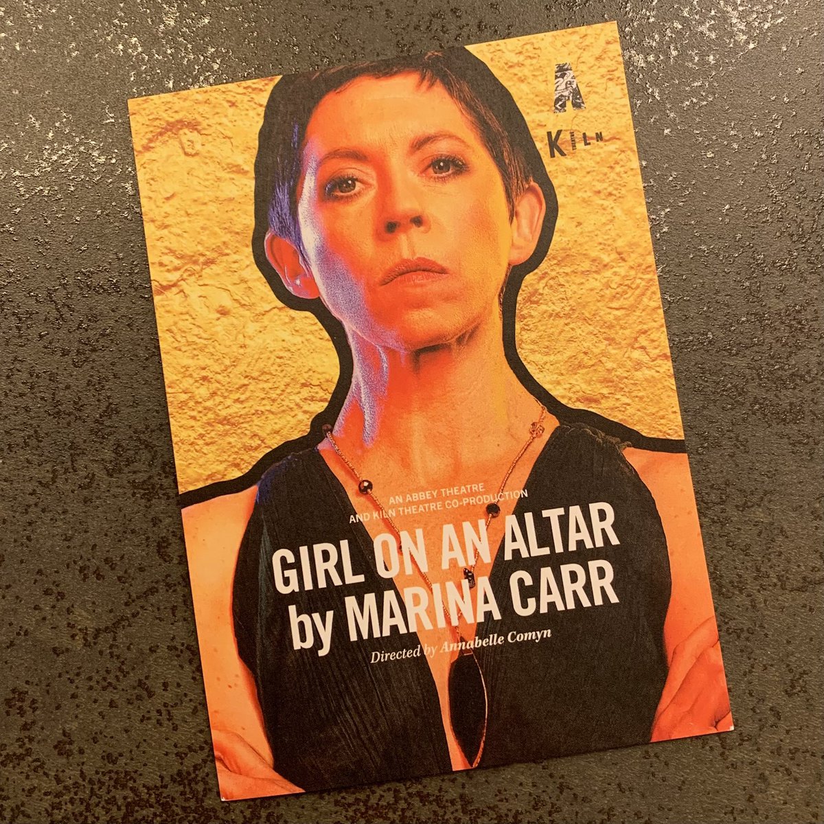 Don’t mess with Clytemnestra! The superb #GirlOnAnAltar has it all: power, war, family, sex and rage. I’m exhausted! @AbbeyTheatre 🎭🖤
