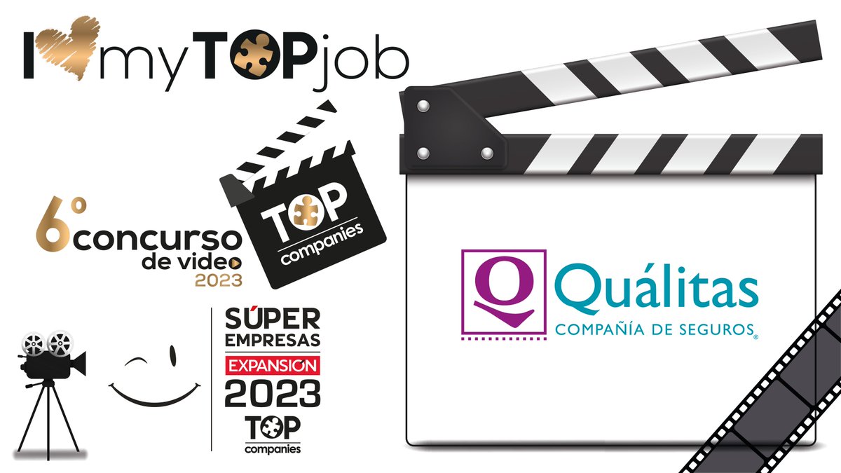 TheTOPCompanies's tweet photo. Quálitas 6to Concurso de Video #ILovemyTOPjob #SúperEmpresas 2023  https://t.co/sXrgF2Cek5 @ExpansionMx @ExpEmpresas #TOPCompanies https://t.co/5mVVCZ11fT