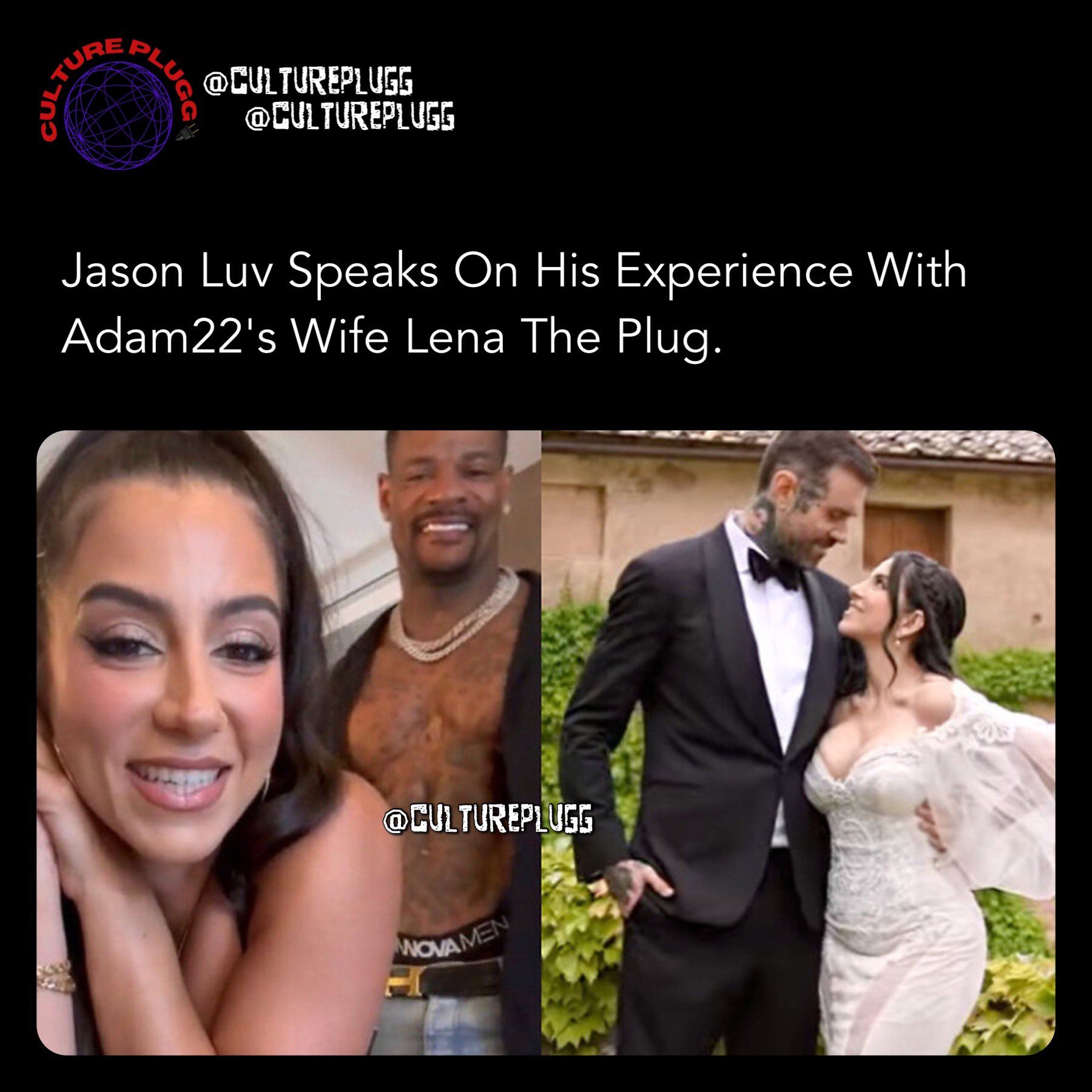 Culture Plugg 🔌 on Twitter: "Adult entertainer #jasonluv speaks on his