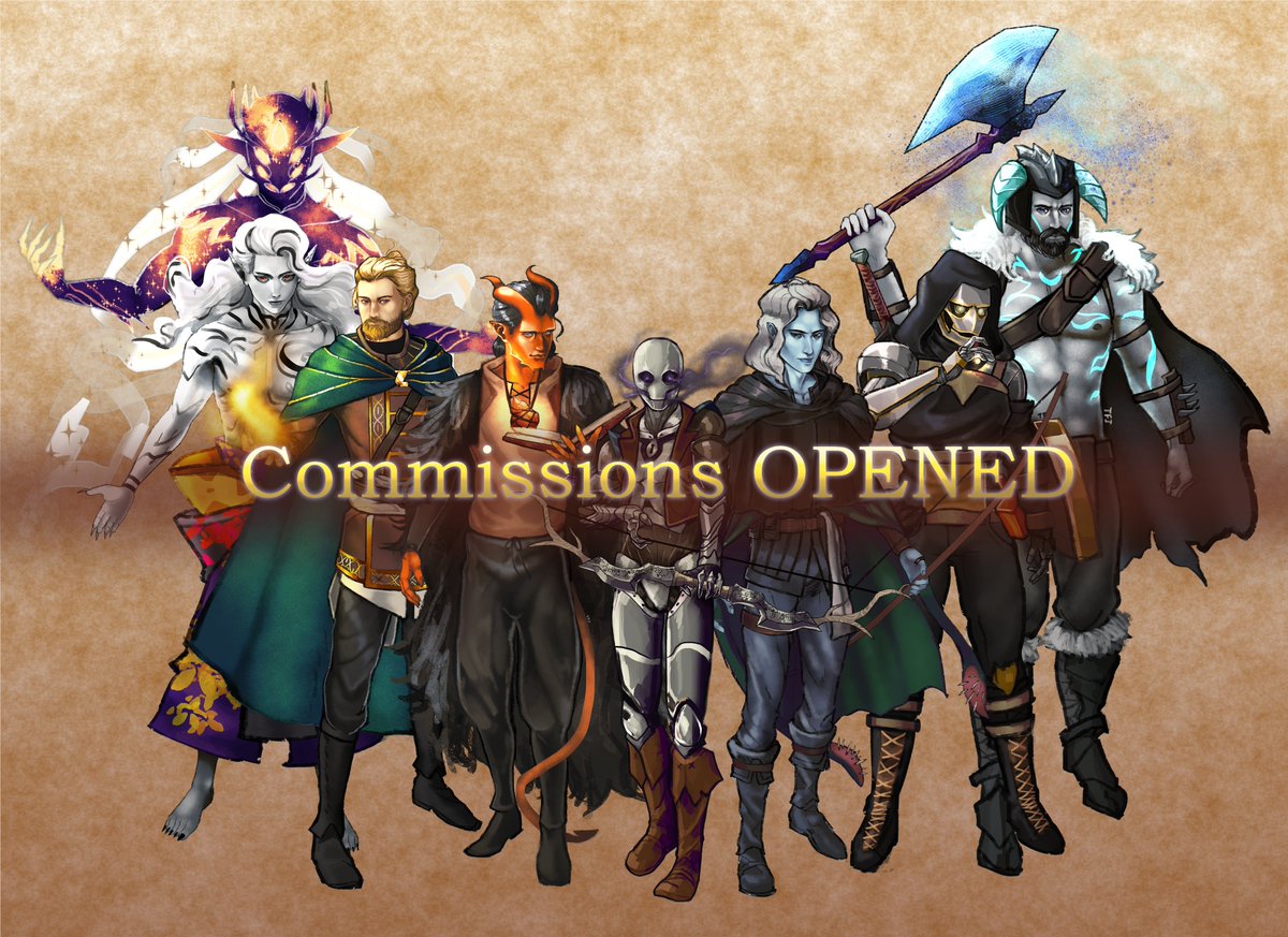TFJ COMMISSIONS !!!-OPEN-!!! tweet media