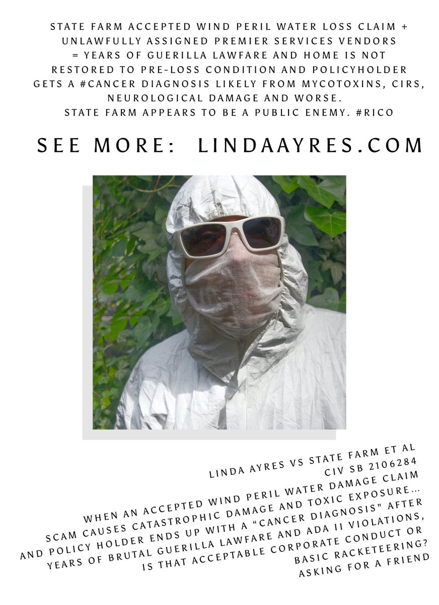 WorkCompLinda's tweet image. #StateFarmFiles

LindaAyres.com