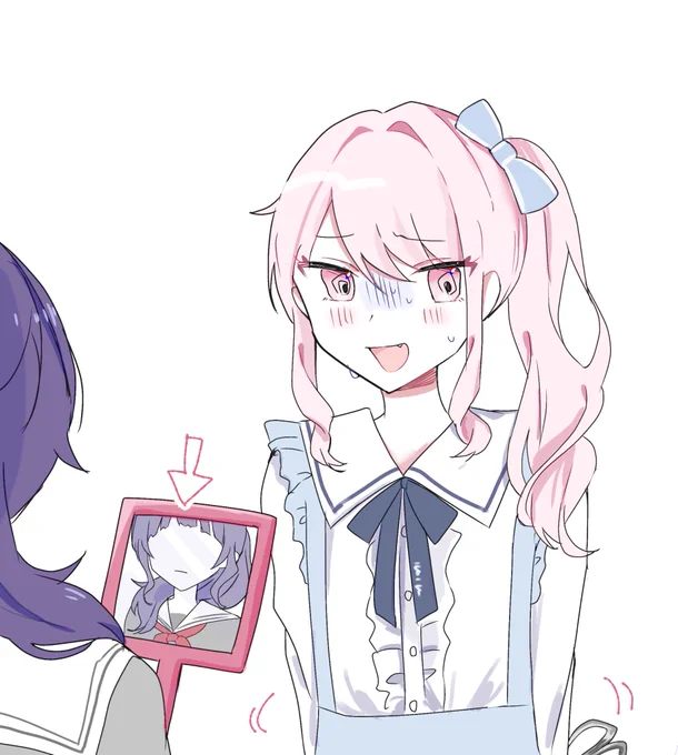 「前髪??ボ、ボク知らないよお…」 #prsk_FA 