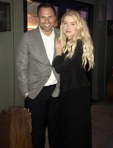 RT @CaliGirlLegna: Amber Heard with her bestie, Dan Wooten, but you won't find her fans talking about that. https://t.co/AISsgHw7MX