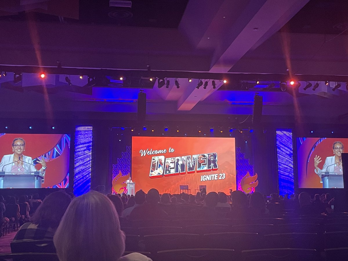 Amazing time <a href="/NASSP/">National Assoc. of Secondary School Principals</a> #ignite23
Grateful for this opportunity to connect, learn, and grow 🌱