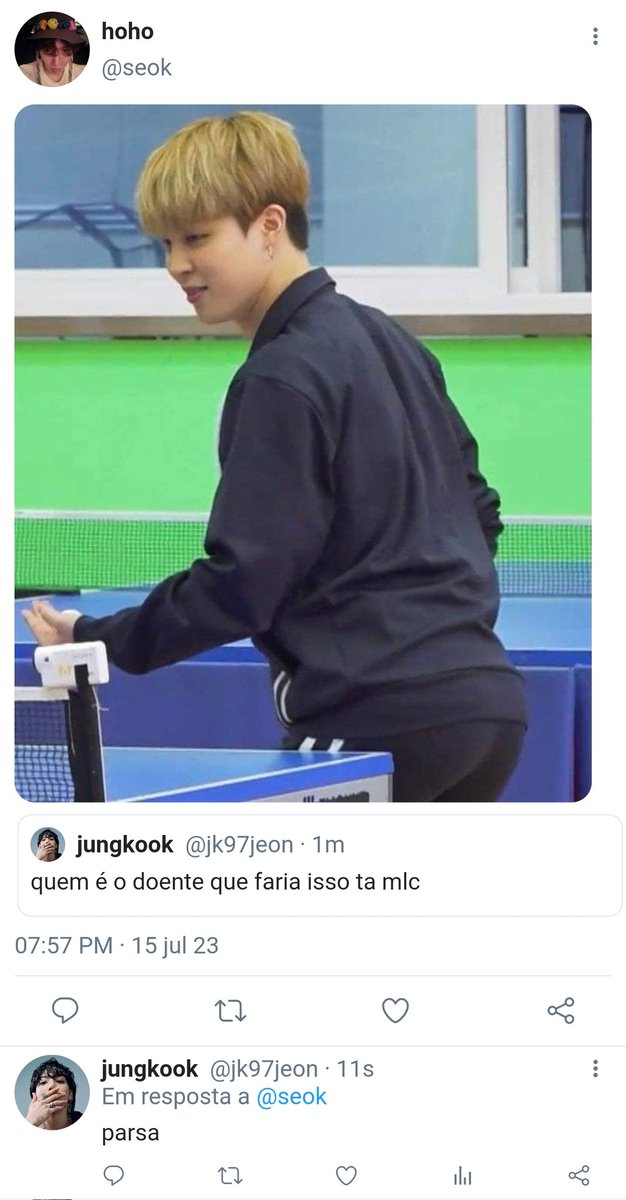 pjrumine's tweet photo. #jikook au    |    hetERROR

Onde Hoseok faz uma pesquisa para os hetéros e Jungkook -um dos hetéros- responde https://t.co/y6gg6ExmDX