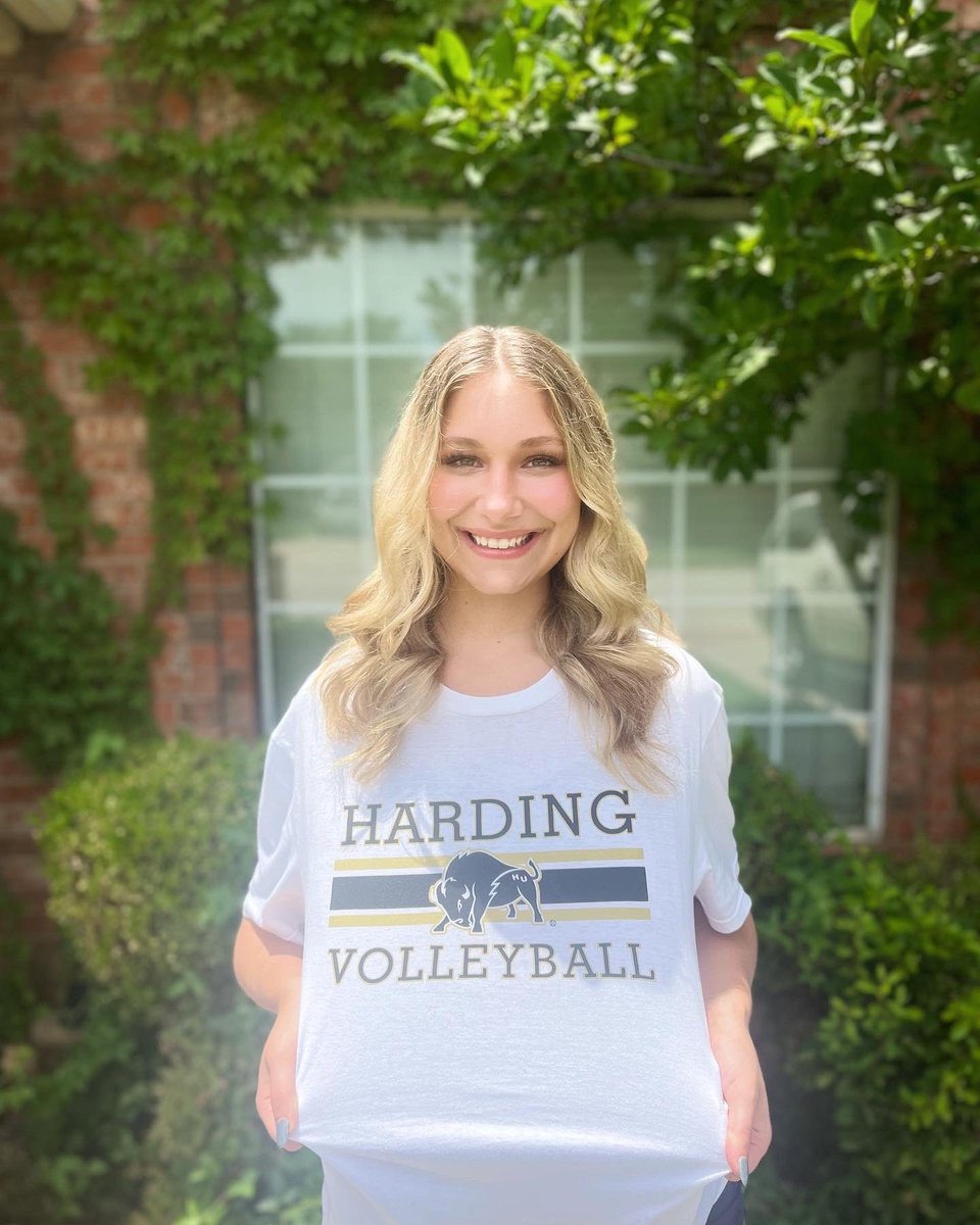 I am extremely excited to announce my verbal commitment to continue my athletic and academic career at Harding University huge thank you to all my family teammates, coaches and god for helping me become the player I am today GO BISONS!!!🤍💛🖤