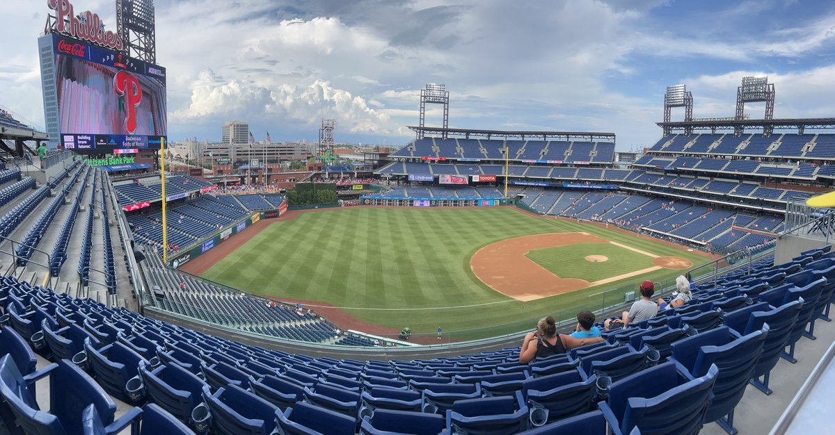 ESCoachFreeman's tweet photo. Another family adventure and another MLB ballpark marked off the list. Six Flags Great Adventure, Trenton, Valley Forge, and Philly haven’t disappointed! https://t.co/TqWxpVKhaw