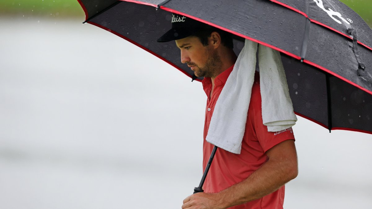 PGA Tour rookie Trevor Cone shot 63 to grab the 54-hole lead at a rainy Barbasol Championship. https://t.co/h7kyUwu9r1 https://t.co/x0UJUv2ALM