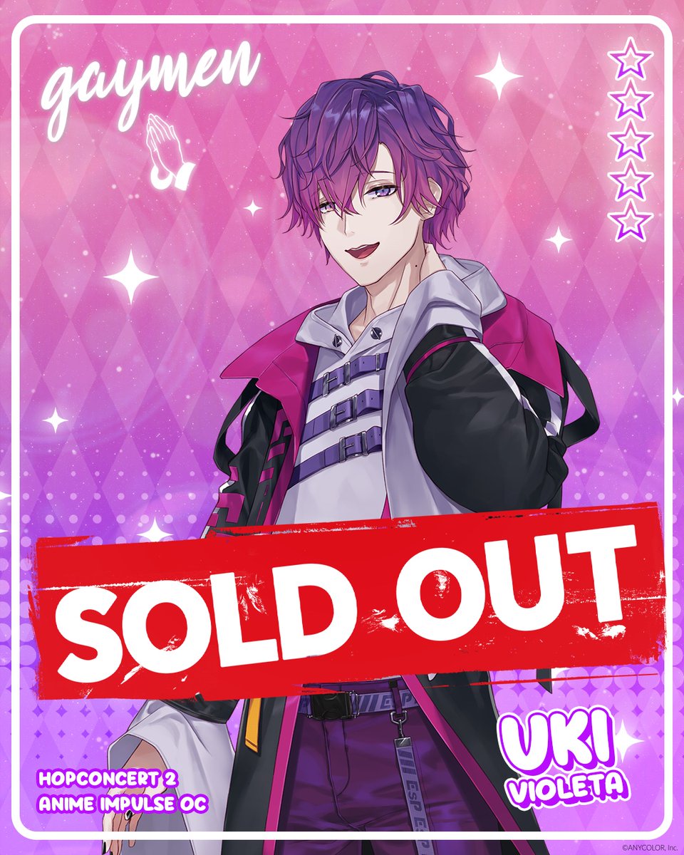 animeimpulse's tweet photo. OUR TICKETS RAN OUT LIKE BOOM💥 BOOM 💥BOOM💥???? @uki_violeta https://t.co/0NWiSzpHTB