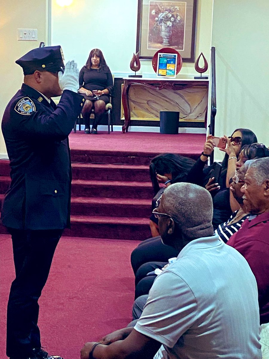 NYPD Ceremonial Unit on Twitter "Police Officer Larry Dugger retired