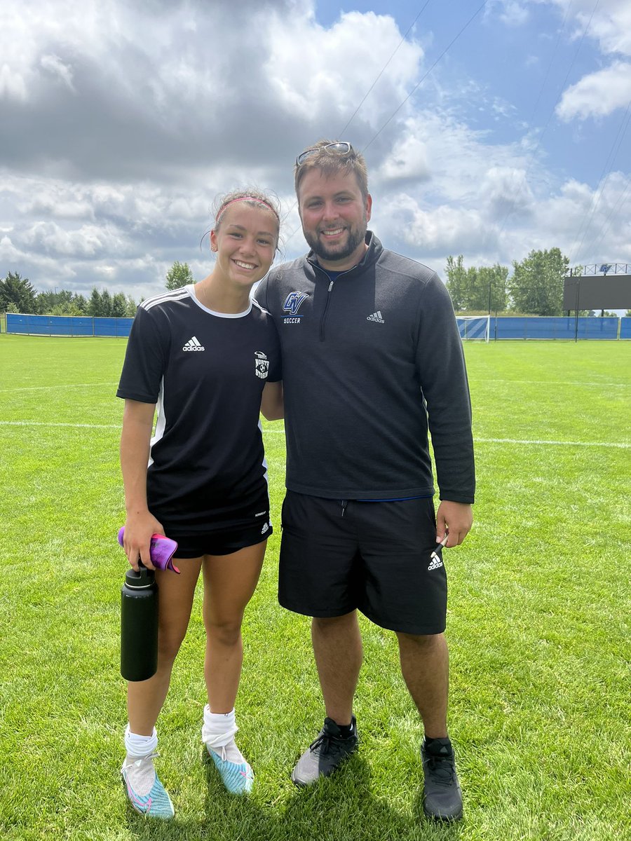 Raegan LaCross (@lacrossraegan) on Twitter photo Today I attended a great GVSU soccer camp. Thank you coaches for your time.
<a href="/PNW_soccer/">Purdue Northwest Women's Soccer</a>
<a href="/GVSUsoccer/">GVSU Soccer</a> Today I attended a great GVSU soccer camp. Thank you coaches for your time.
<a href="/PNW_soccer/">Purdue Northwest Women's Soccer</a>
<a href="/GVSUsoccer/">GVSU Soccer</a>