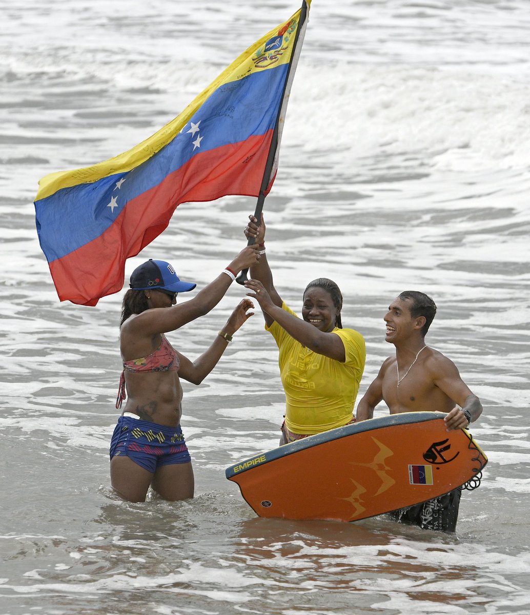 Rosmarky Alvarez logró la medalla de oro disputada en #SantaMarta2023 al ganar en surf  Bodyboard- femenina
🥇Rosmarky Alvarez 🇻🇪 13.84
🥈Hannah Saavedra Aizcorbe 🇵🇪 10.17 
🥉 Verónica Correa 🇵🇦 7.16