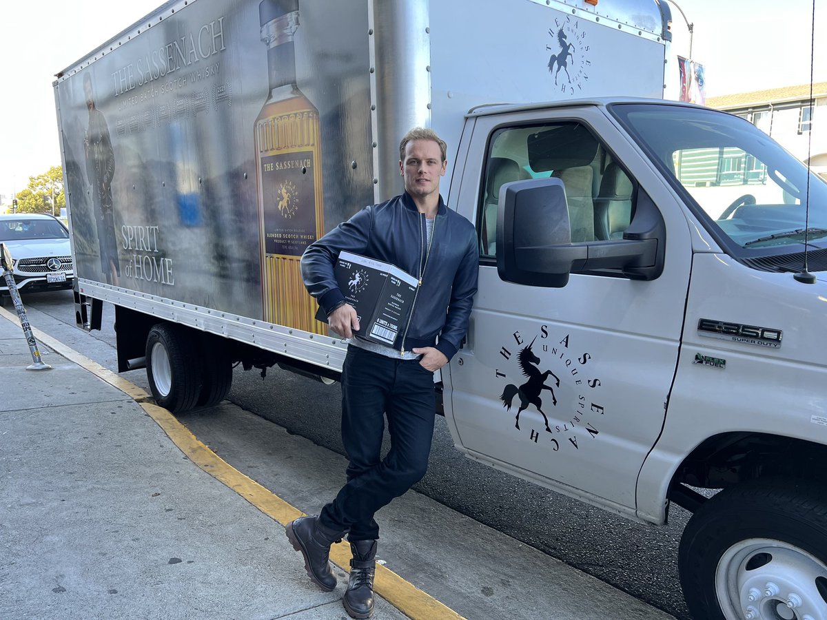 Sam Heughan (@samheughan) on Twitter photo Ready to hit the road with <a href="/SassenachSpirit/">Sassenach Spirits</a> !
Going to be pouring some refreshing Wild Scottish Gin, to keep you cool this summer 🇺🇸
Watch this space for updates!
🍸🍏 Ready to hit the road with <a href="/SassenachSpirit/">Sassenach Spirits</a> !
Going to be pouring some refreshing Wild Scottish Gin, to keep you cool this summer 🇺🇸
Watch this space for updates!
🍸🍏