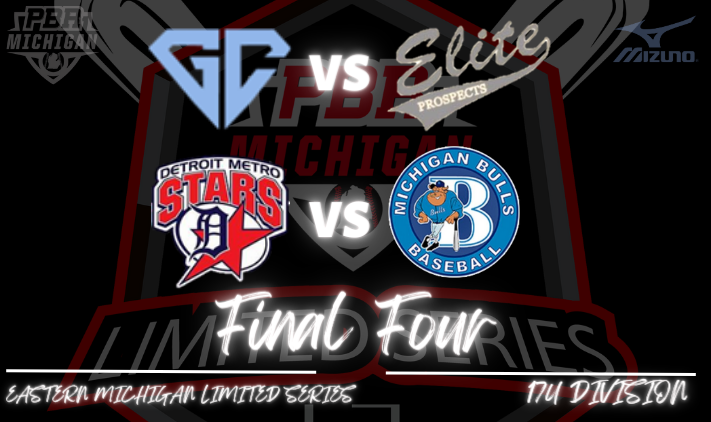 PrepBaseMIScout's tweet photo. 🏆PBR Eastern Michigan Limited Series🏆
17u Final 4 is set!

@Wayne15u VS @RCPbaseball 

@DMetroStars VS @mi_bulls_trosen 

#pbremls https://t.co/jODNZc9kNZ