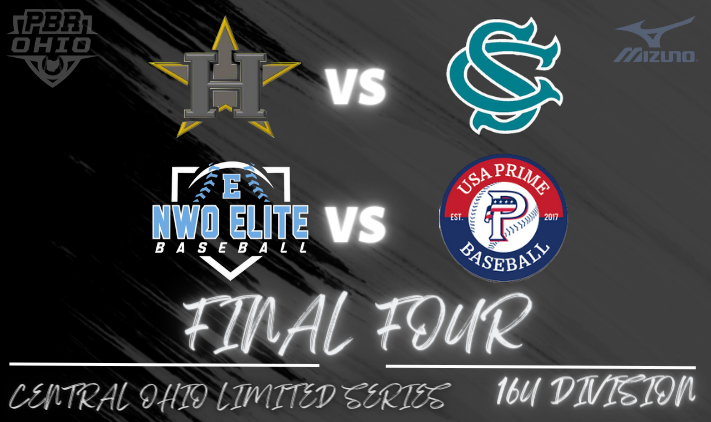 Prep Baseball Ohio Scouting Coverage (@prepbaseohscout) on Twitter photo 🏆PBR Central Ohio Limited Series🏆
16u Final 4⃣ is set!
<a href="/hawksgold/">Hawks Gold Baseball</a> (Linzell) 🆚 <a href="/col_sharks2025/">Columbus Sharks 2025</a>
<a href="/NWOElite20/">NWOElite Baseball Club</a> (Potkanowicz) 🆚 <a href="/USAPrimeMI/">USA Prime Michigan Baseball & Softball</a> 🏆PBR Central Ohio Limited Series🏆
16u Final 4⃣ is set!
<a href="/hawksgold/">Hawks Gold Baseball</a> (Linzell) 🆚 <a href="/col_sharks2025/">Columbus Sharks 2025</a>
<a href="/NWOElite20/">NWOElite Baseball Club</a> (Potkanowicz) 🆚 <a href="/USAPrimeMI/">USA Prime Michigan Baseball & Softball</a>
