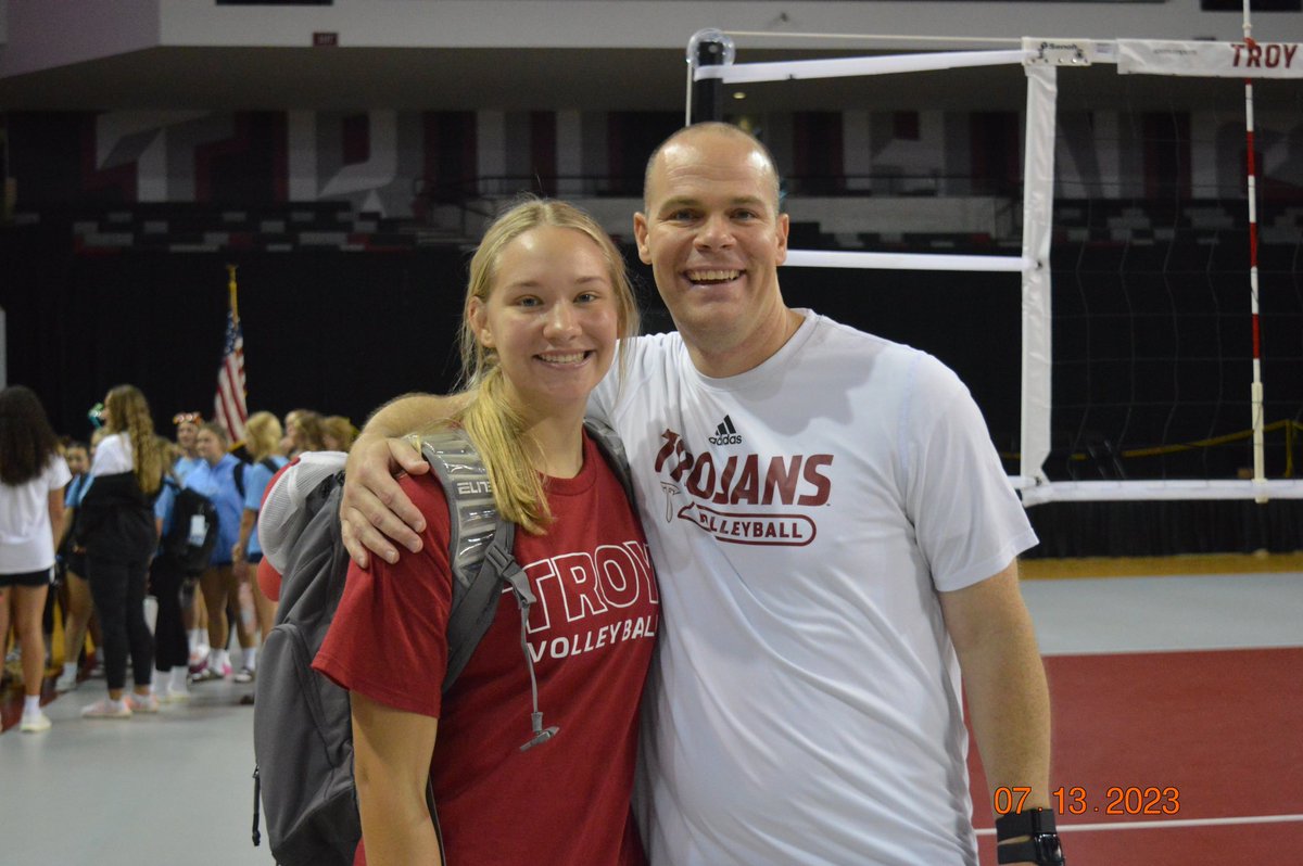 Thank you so much for the opportunity to learn more about volleyball and for hosting the team camp and all skills camp. I’m super excited for this years season and I appreciate all of the coaches that helped us out! <a href="/JLauerVB/">Joshua Lauer</a> GO TROJANS!