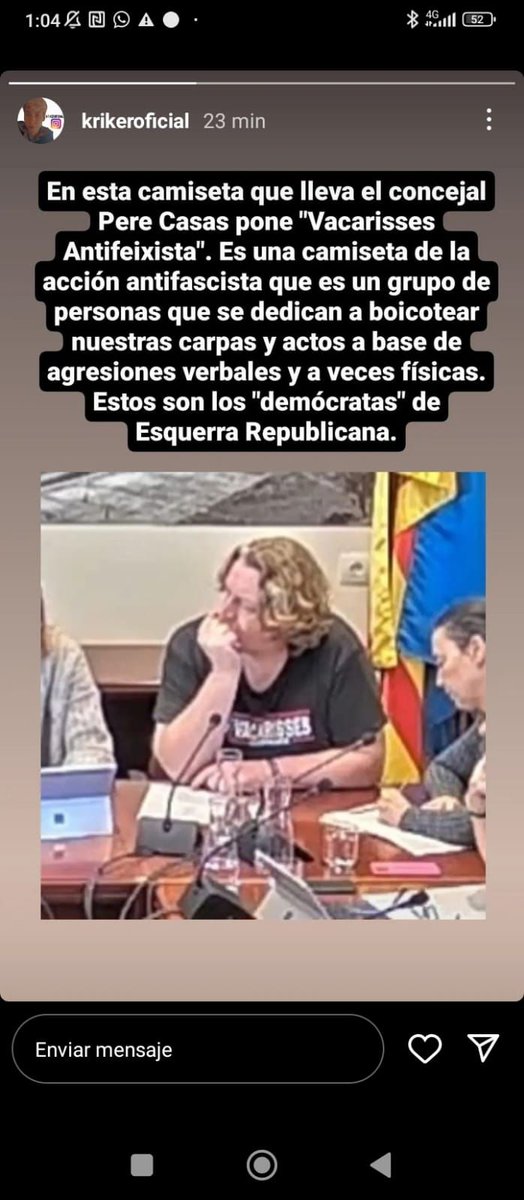 carquinyoli2's tweet photo. Orgullosament #antifeixista
Tot i que les violències només els hi cal als feixistes, a nosaltres no.
#sempreantifeixista
#joERC https://t.co/TiBKy45FwK