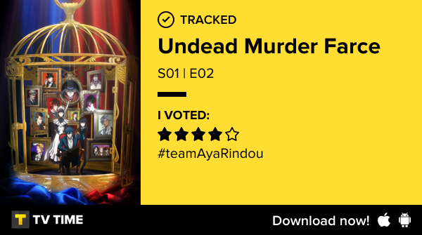 JcgmMis's tweet photo. I've just watched episode S01 | E02 of Undead Murder Farce! #undeadgirlmurderfarce  https://t.co/bhheAKZ1Wz #tvtime https://t.co/bsy3LkwBWf