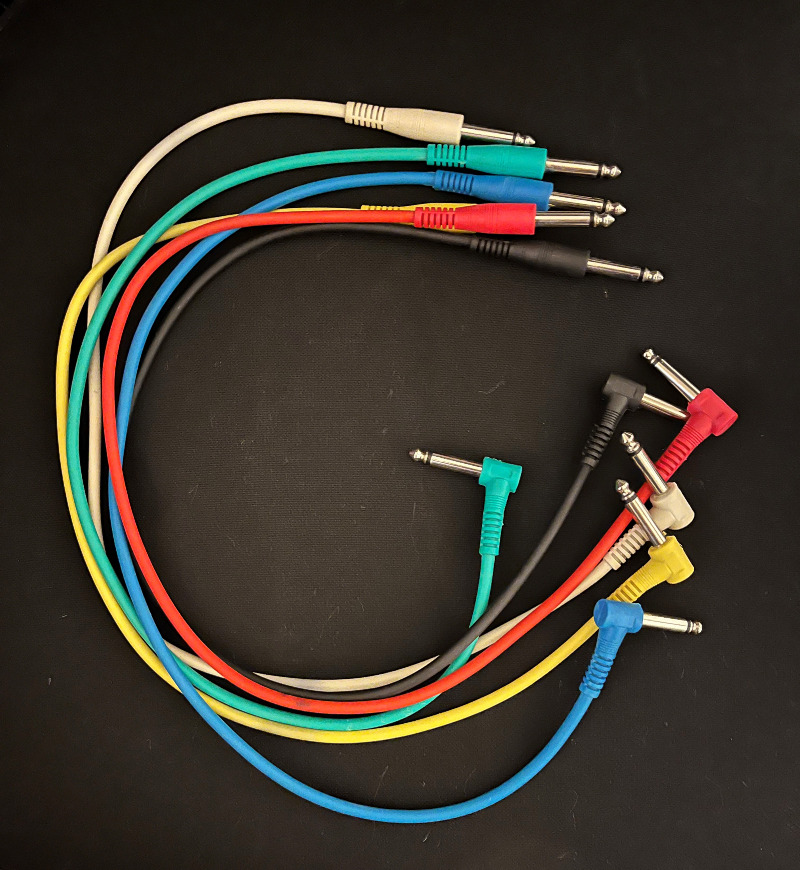 NewForestFreegl's tweet photo. OFFER: 6x 1/4" (6.35mm) jack mono patch cables, 60cm length. (New Milton BH25) https://t.co/YxP2PSnkiB https://t.co/tonr9biI08