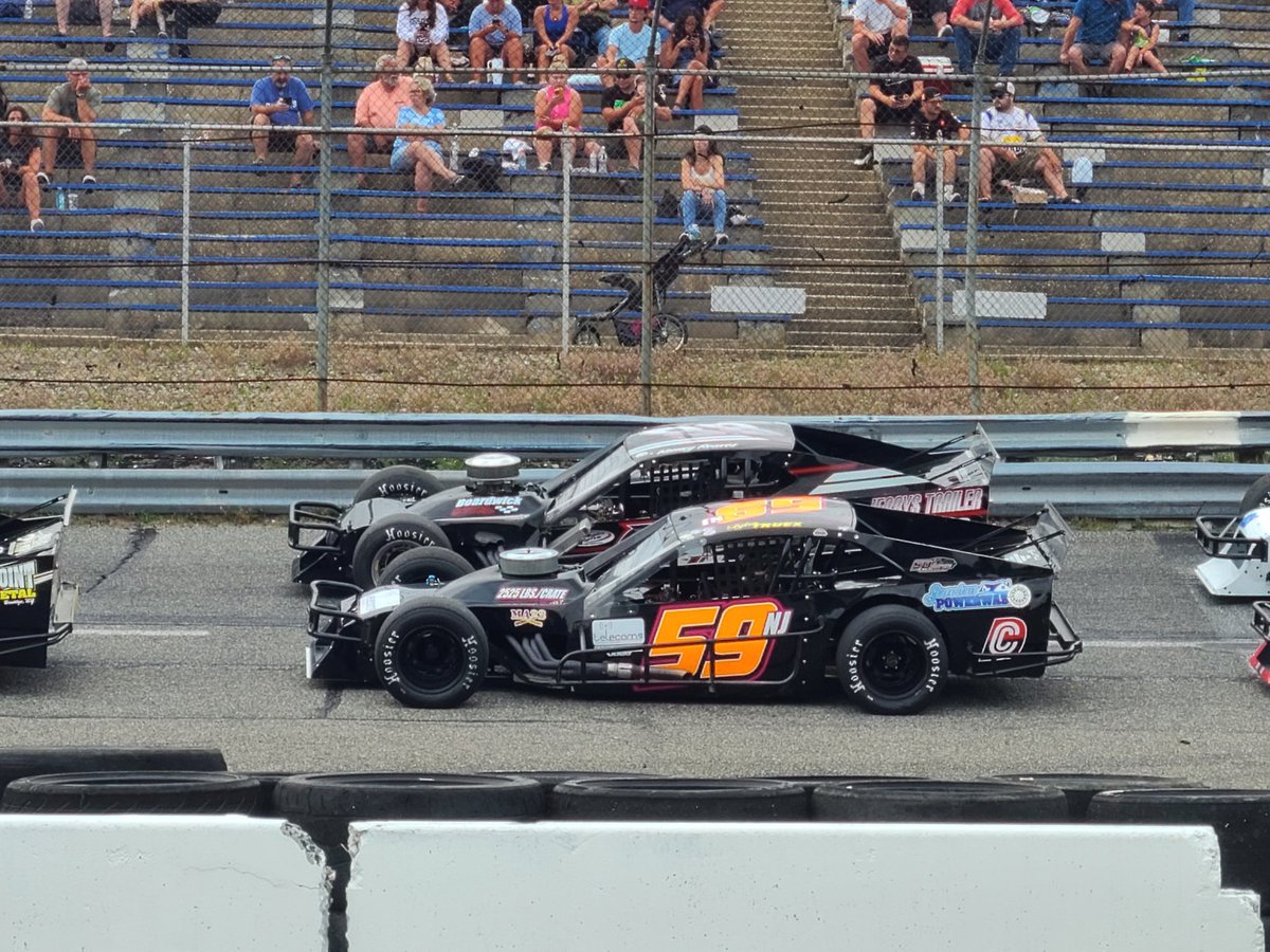 hobbledegaagaa's tweet image. It's a hot one on and off the track tonight.  Riding the booboo bus. 
#TrackSafety @NASCARRoots @Tyler_Truex