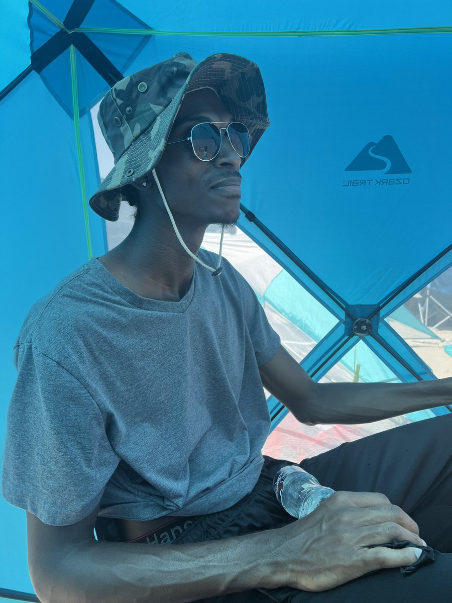 Having a great time at the beach today 🏝️ #summer2023 #darealkingcoopa #beachvibes