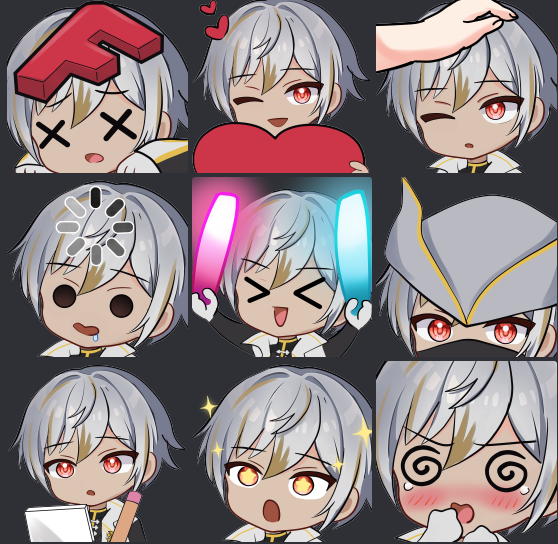 MellowwwVT's tweet photo. EMOTES HAVE ARRIVED!

Credit:
🎨@yuzumew

#VTubers | #StayMellowArt | #twitchemotes https://t.co/CPkRh6Yfnx