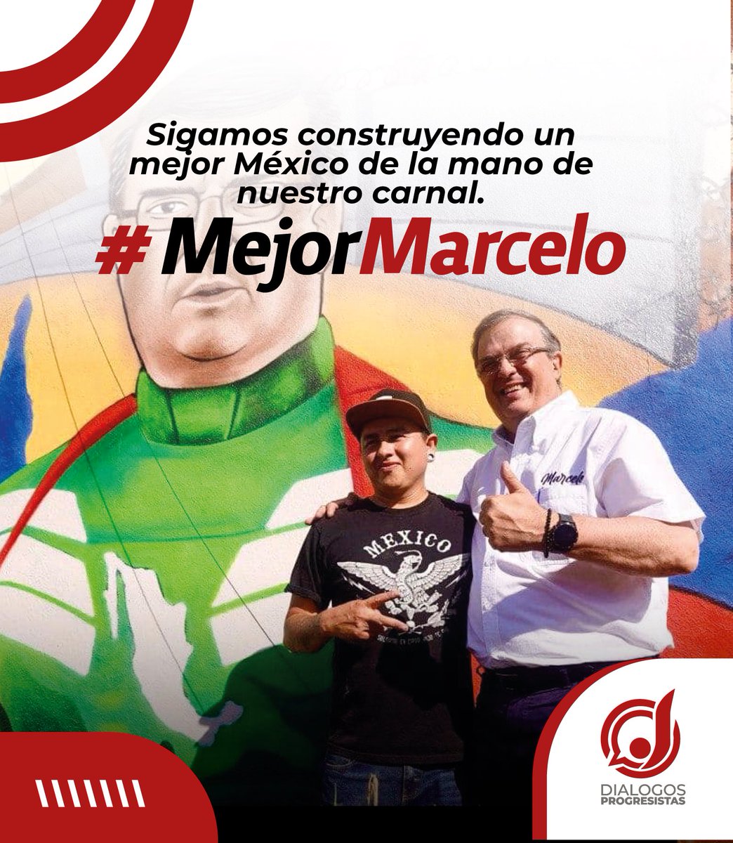 dialogospromx's tweet photo. En la encuesta #MejorMarcelo  #TodoVaEstarBien #EncuestaMORENA #DiálogosProgresistas #ConMarceloSí https://t.co/nf6ZIof4am