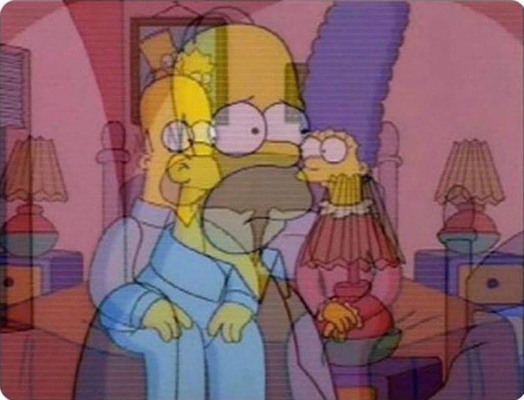 me trying not to zone out while someone is talking to me.