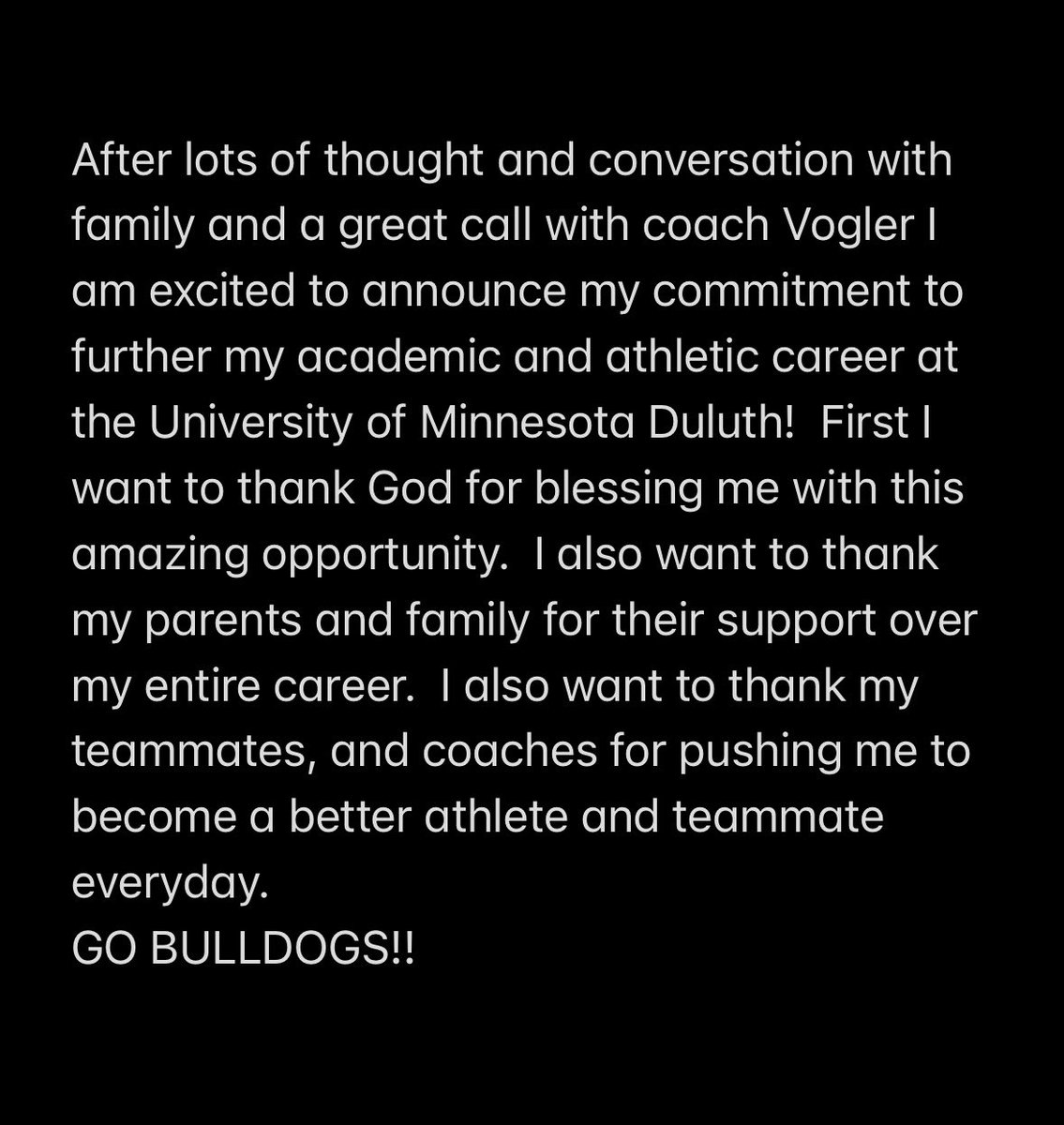 Peyton Menzel (@peytonmenzel14) on Twitter photo Go Bulldogs!! #Committed <a href="/CoachVogler/">Chase Vogler</a> <a href="/CoachWiese/">Curt Wiese</a> <a href="/HermantownFB/">Hermantown Football</a> <a href="/UMD_Football/">UMD Football</a> <a href="/PrepRedzoneMN/">Prep Redzone Minnesota</a> Go Bulldogs!! #Committed <a href="/CoachVogler/">Chase Vogler</a> <a href="/CoachWiese/">Curt Wiese</a> <a href="/HermantownFB/">Hermantown Football</a> <a href="/UMD_Football/">UMD Football</a> <a href="/PrepRedzoneMN/">Prep Redzone Minnesota</a>