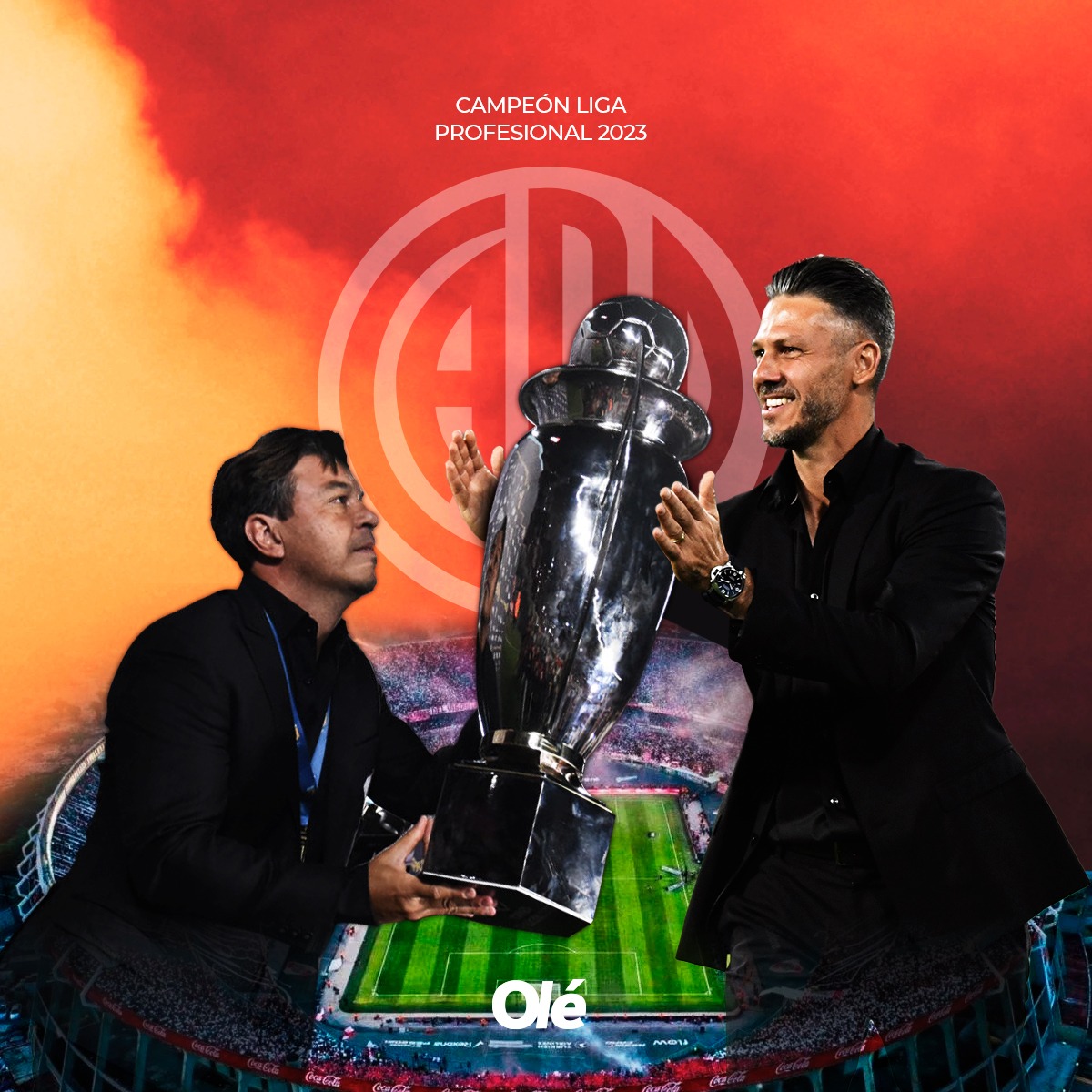 🏅 Tras lo mucho que se habló de cómo iba a ser el "post Gallardo", a ocho meses de asumir, Demichelis sacó a River CAMPEÓN del fútbol argentino

📸 <a href="/lucianocanet/">Luciano Canet</a>
