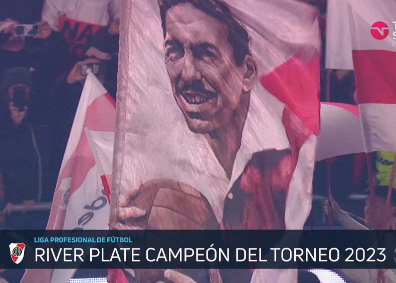 eduqlm's tweet image. River Plate Campeón del Torneo 2023

#Labruna #Alonso #Beto