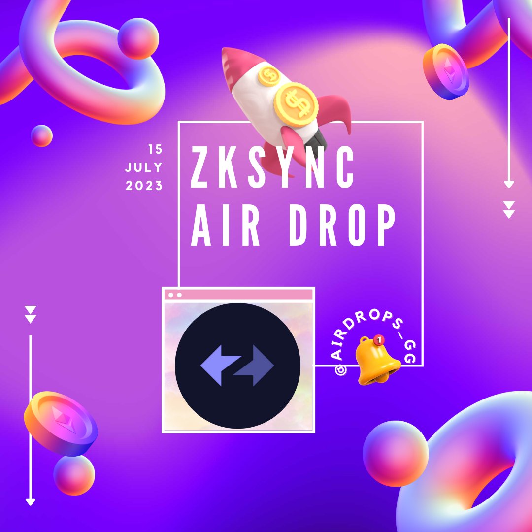 Airdrops_GG's tweet photo. Hướng dẫn săn Airdrop #Zksync chi tiết
🚨Nếu anh em đã bỏ lỡ airdrop 3-5k$ của Arbitrum thì đây có thể là cơ hội tiếp theo của anh em.

🪂Arbitrum snapshot đâu đó trước khi airdrop 1 tháng, nên ae cứ bỏ một ít vốn ra làm kèo này nhé.

🧵 Hướng dẫn:👇 https://t.co/sC61CtAsNW