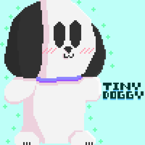 Super_Land__'s tweet photo. Tiny Doggy! @DoggyPrime #fanart #pixel #art #pixelart https://t.co/szMRYtTUUk