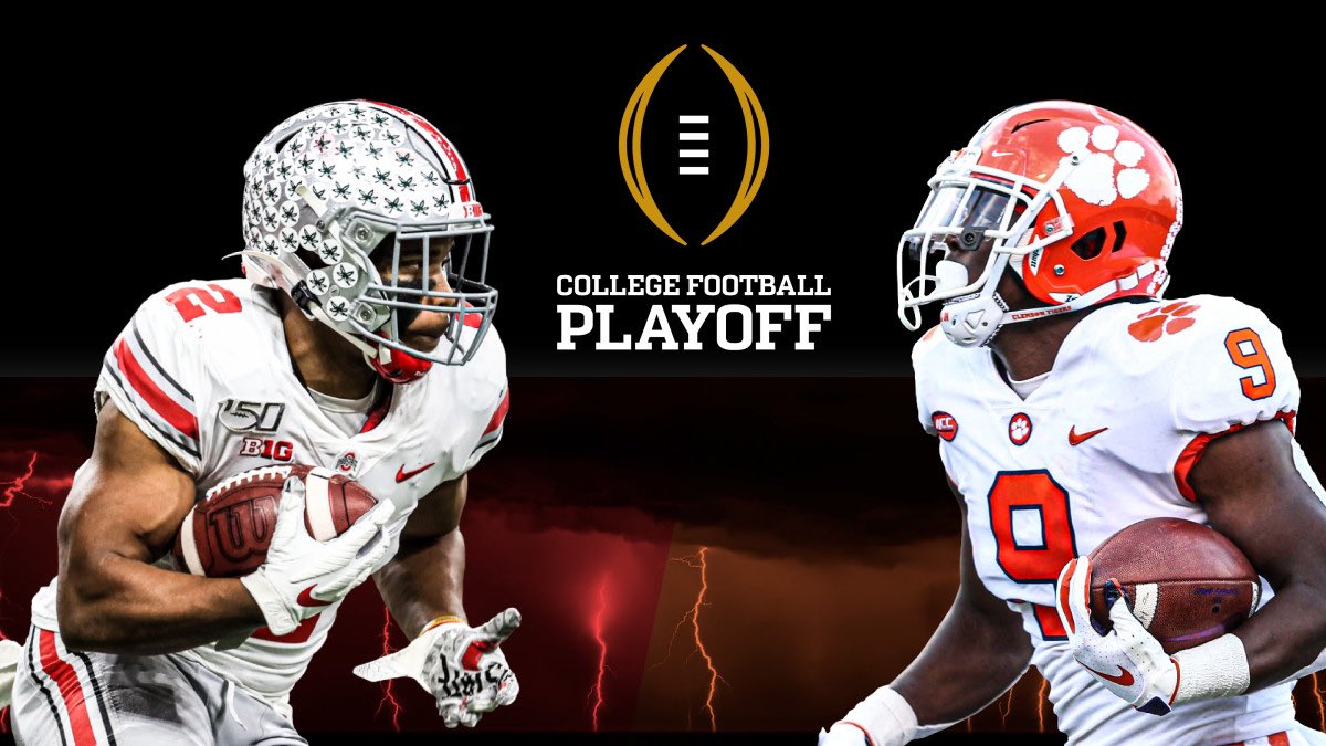 Each outright win for the underdog in the College Football Playoffs:

2014:

Ohio State vs Alabama: +7.5
Score: 42-35 Ohio State

Ohio State vs Oregon: +6
Score: 42-20 Ohio State

2015:

Clemson vs Oklahoma: +3.5
Score: 37-17 Clemson

2016:

Clemson vs Ohio State: +3
Score: 31-0… https://t.co/hnvBCGrksr https://t.co/DoEPN8Io2G