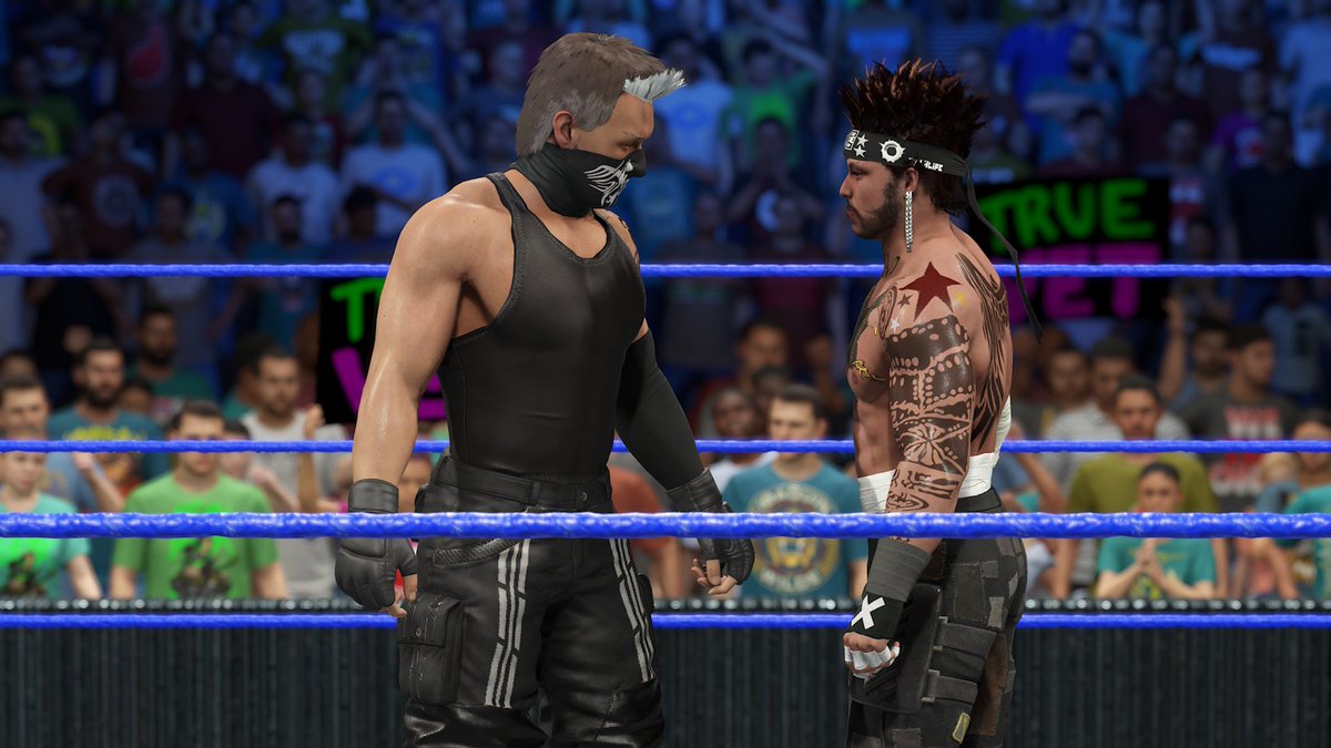 WWE2kUniverse01's tweet photo. WITH #ELIMINATIONCHAMBER ONLY 2 WEEKS AWAY, HOW MUCH FUTHER WILL #THESTORMS FAMILY FALL APART⁉️ #WWE #WWE2K23 https://t.co/Tat2IMfACt