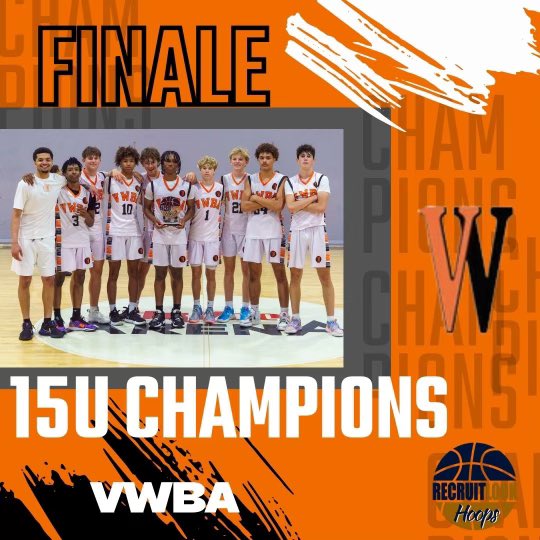 Congrats to VWBA the 2023 15U RecruitLook League Champions #RLHoops