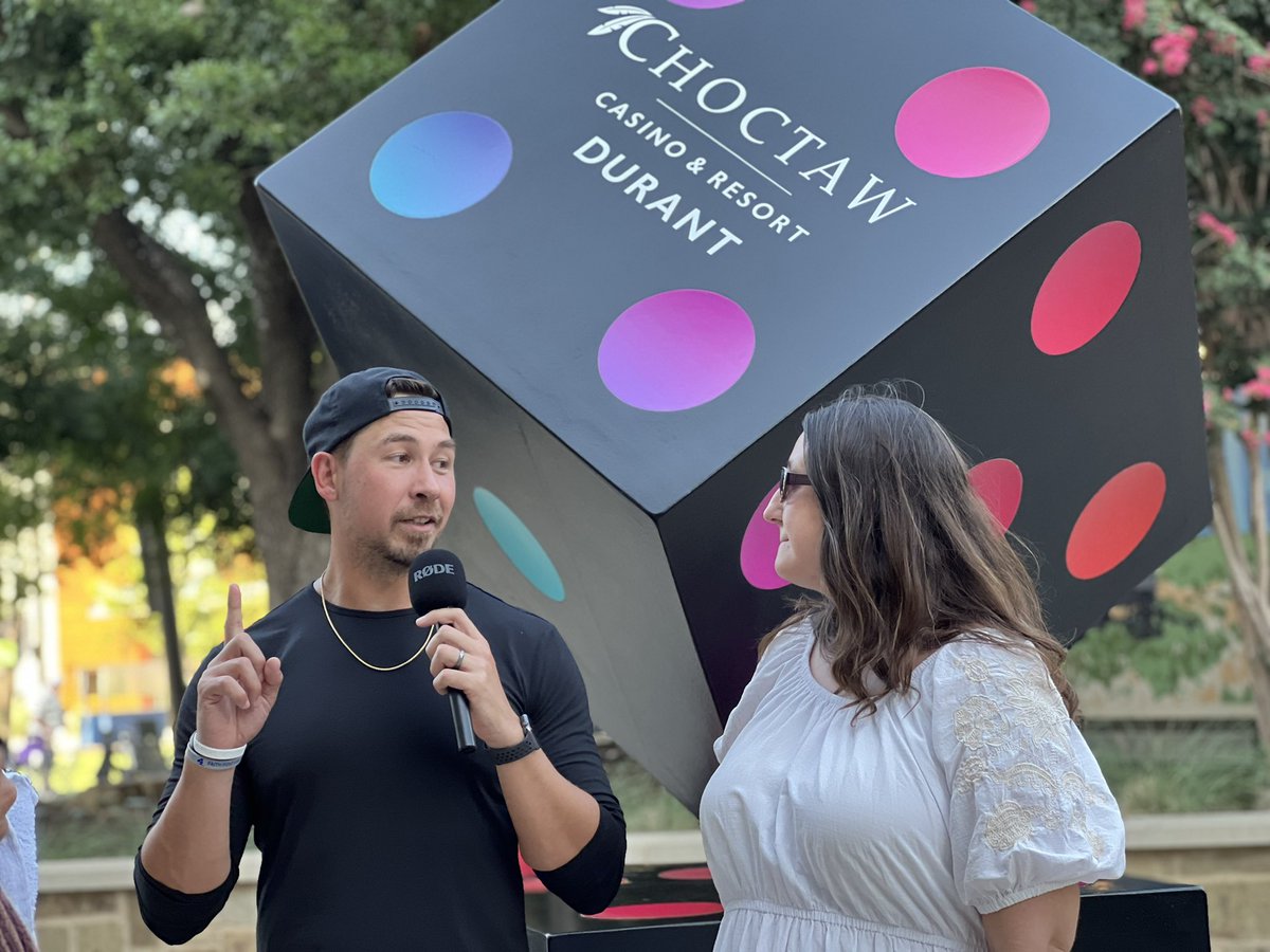 Tony Fay PR (@tonyfaypr) on Twitter photo This summer, <a href="/ChoctawCasinos/">Choctaw Casinos & Resorts</a> – Durant is having its biggest giveaway ever. They are making three individuals millionaires!
<a href="/KiddNation/">KiddNation</a>’s @JSi5 is at <a href="/GrandscapeTX/">Grandscape Texas</a> asking the million-dollar question: What would you do with the winnings? #ChoctawCasinos This summer, <a href="/ChoctawCasinos/">Choctaw Casinos & Resorts</a> – Durant is having its biggest giveaway ever. They are making three individuals millionaires!
<a href="/KiddNation/">KiddNation</a>’s @JSi5 is at <a href="/GrandscapeTX/">Grandscape Texas</a> asking the million-dollar question: What would you do with the winnings? #ChoctawCasinos