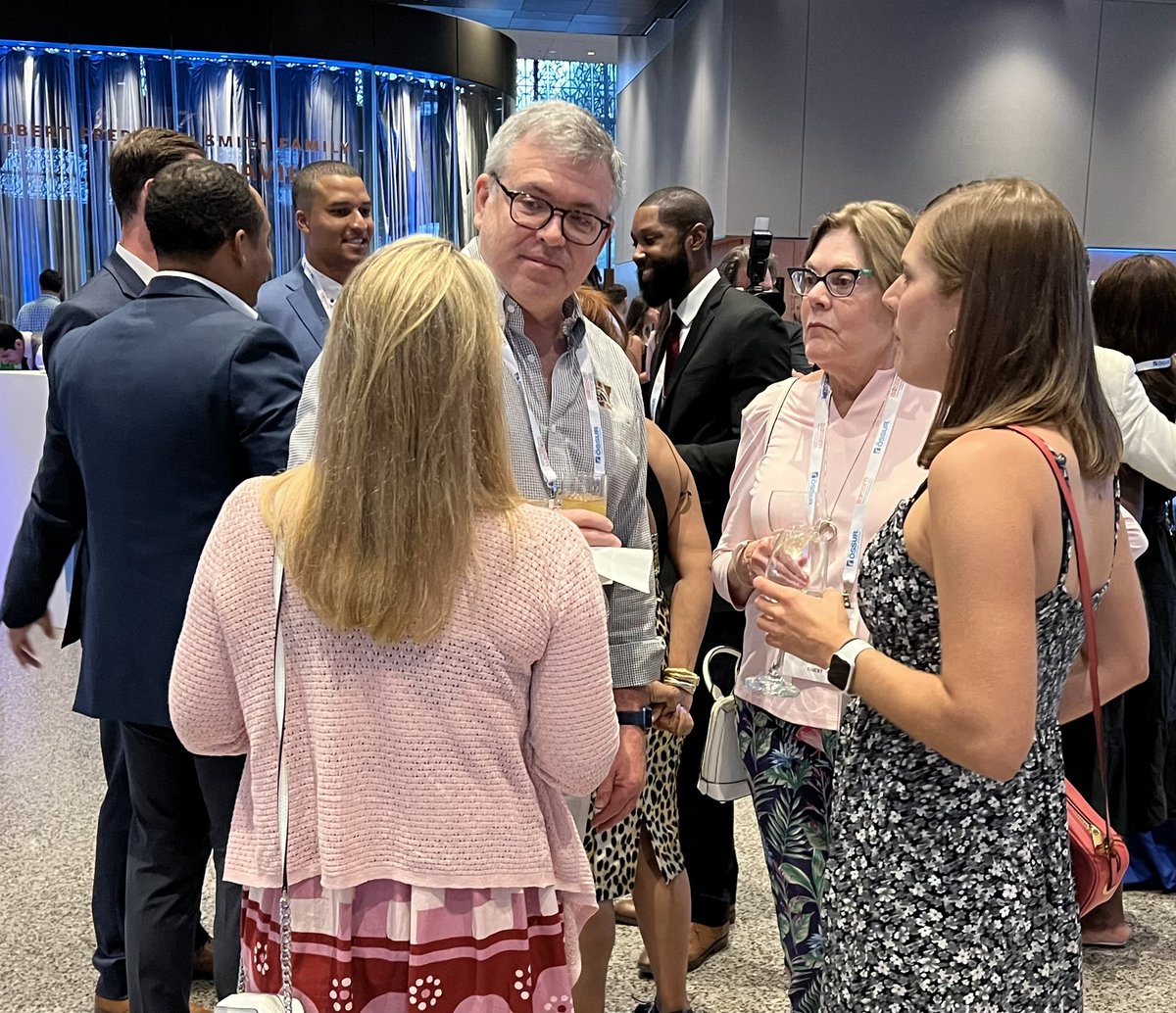aossm1972's tweet image. Friends and colleagues gathered for the #AOSSM2023 Closing Night Party! We hope the week has been a “Game Changer” for you!