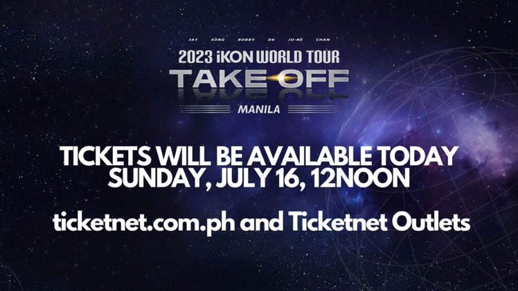 kimjiwonph's tweet photo. 4 hours left and tickets for #iKONinMANILA2023 will be available at all TICKETNET outlets &amp; https://t.co/tfHvVnGCSR

Let’s all hope and pray for a smooth transaction for all of us 🙏❤️ https://t.co/wirqwekCjw