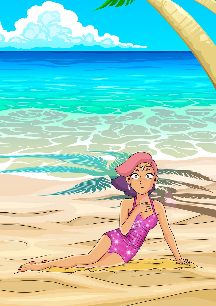 Another commission have done ~
This beautiful art made for @voltsbaby9 enjoyed a lot to work with you ❤️
#Satisfiedclient