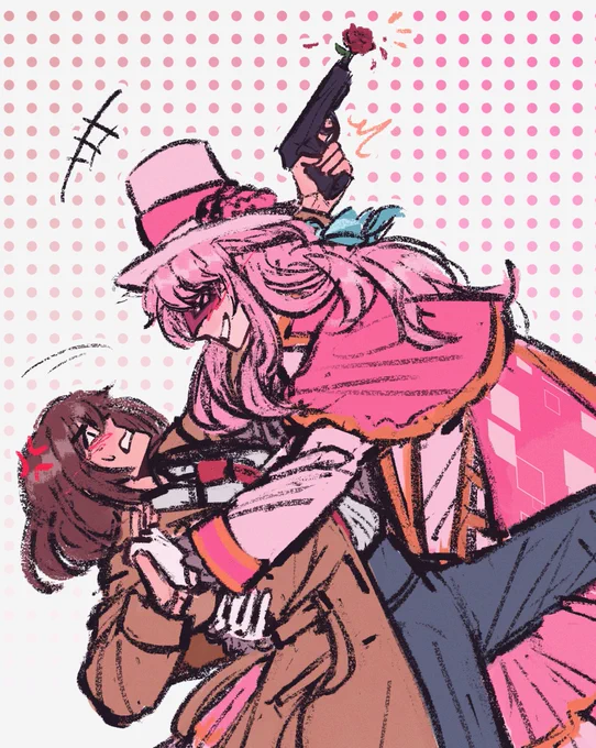 #mzenweek2023 free day 
the phantom thief doesn't only steal priceless valuables, but also, the detective's heart? 