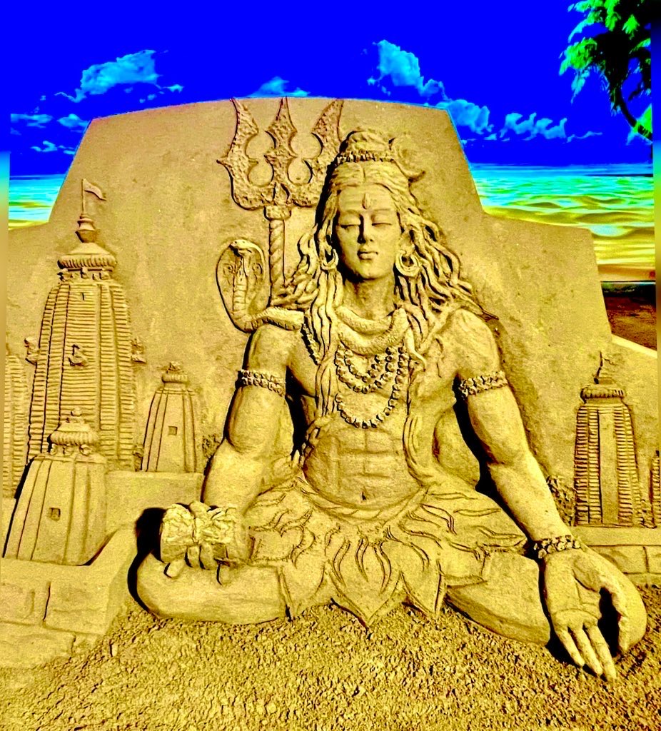sudarsansand's tweet photo. Omm Namah Shivay….🙏 https://t.co/tqjGT9JhZG