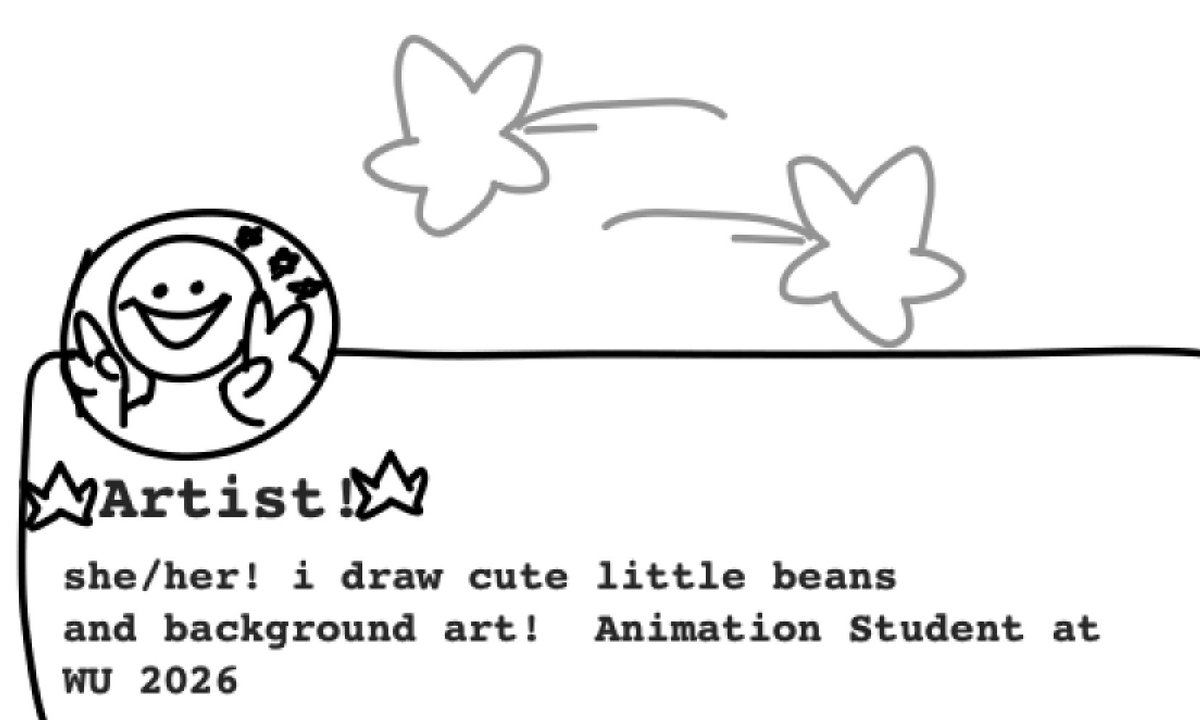 whipplefingers's tweet photo. the two types of twitter artist bios https://t.co/c1P8v5UuIa