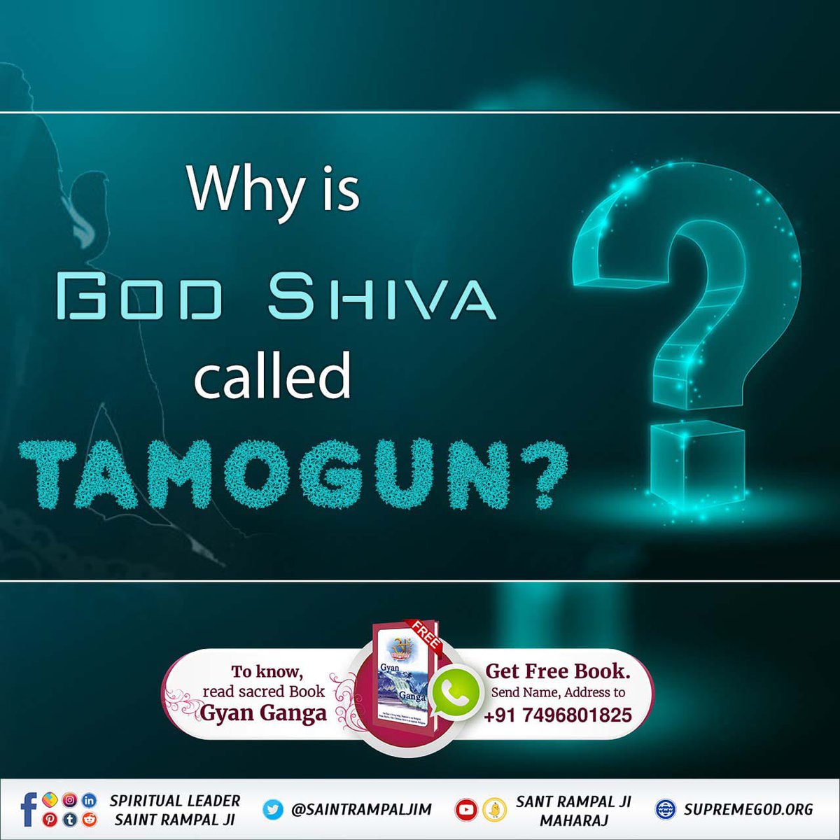 shiva63_'s tweet photo. #GodMorningSunday
Why is GOD SHIVA called TAMOGUN?
#SpiritualMessageOnShivratri https://t.co/J39HsUwiNX