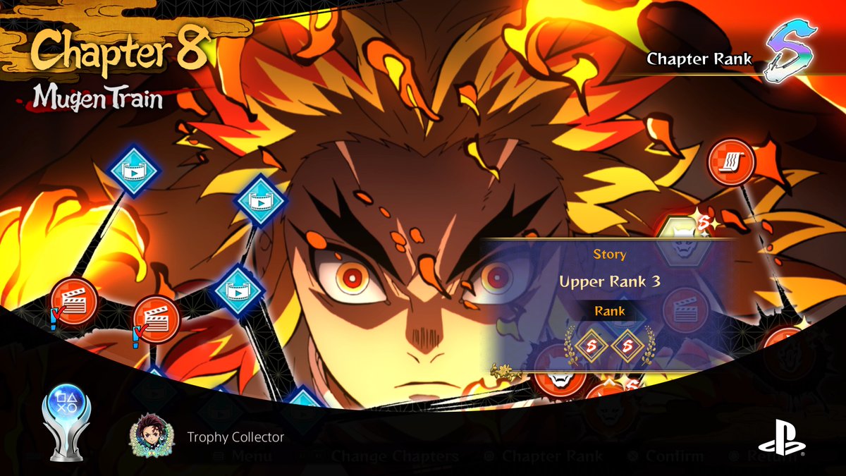 Demon Slayer -Kimetsu no Yaiba- The Hinokami Chronicles
Trophy Collector (PLATINUM)
#PlayStationTrophy #PS5Share, #DemonSlayerKimetsunoYaibaTheHinokamiChronicles